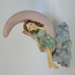 Moonbeam Fairy Figure #5842 Limited Edition 1998:The Fairy Collection By Dezine